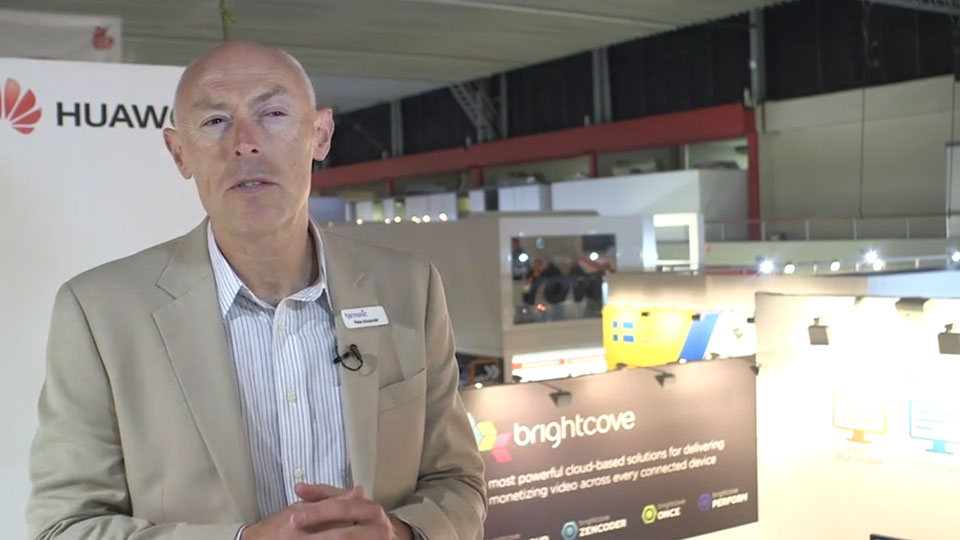 Interview with Harmonic SVPCMO Peter about 4K20160713